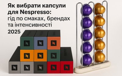 Як вибрати капсули для Nespresso: гід по смаках, брендах та інтенсивності 2025