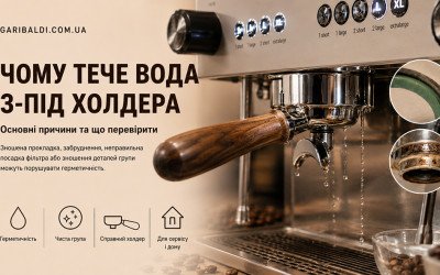 Вода тече з-під холдера кавомашини: як знайти причину протікання