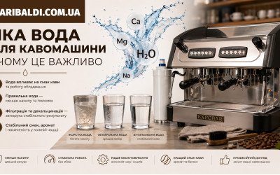 Яку воду вибрати для кавомашини: вплив на смак та обладнання