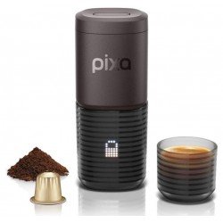 Pixapresso Wacaco - кофеварка на аккумуляторе, молотый кофе и капсулы Nespresso Pixapresso Wacaco - кофеварка на аккумуляторе, молотый кофе и капсулы Nespresso