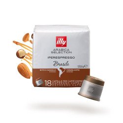 Кава в капсулі Illy Brasile, 18 капсул iperEspresso
