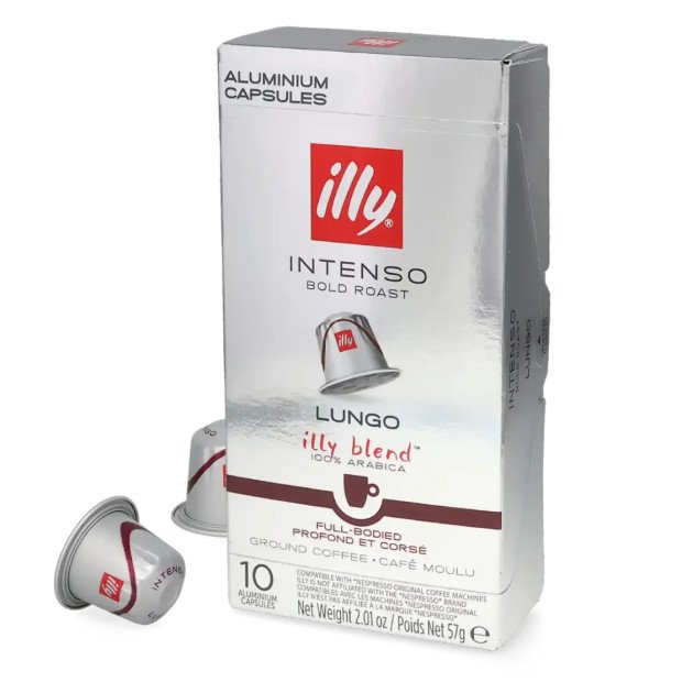 Кава в капсулах Illy Intenso Lungo для системи Nespresso (10 шт)