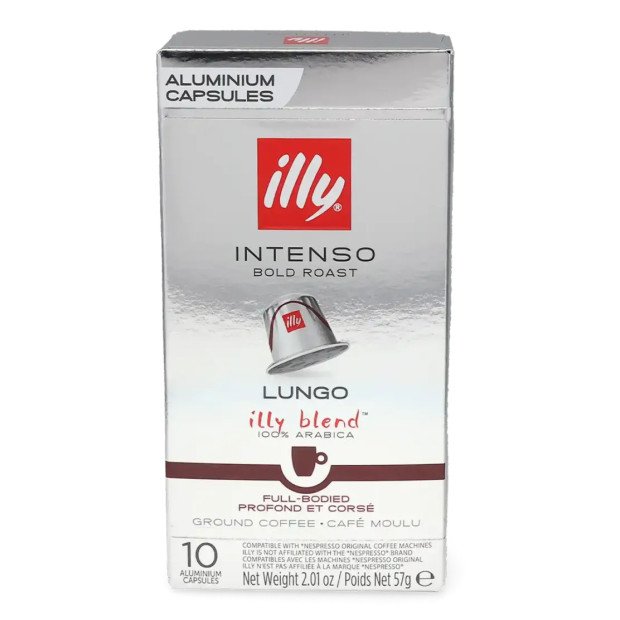 Кава в капсулах Illy Intenso Lungo для системи Nespresso (10 шт)