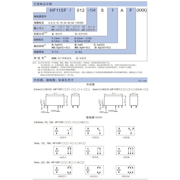 Реле потужності JQX-115F (HF115F) 018-2ZS4 — 18VDC, 8A 250VAC, 8 pin Реле потужності JQX-115F (HF115F) 018-2ZS4 — 18VDC, 8A 250VAC, 8 pin