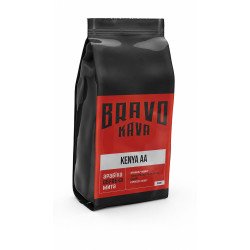 Кофе в зернах Bravo Kava Kenya AA, 100% арабика, 1 кг