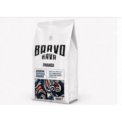 Кава в зернах Bravo Kava Rwanda, 100% арабіка, 1 кг