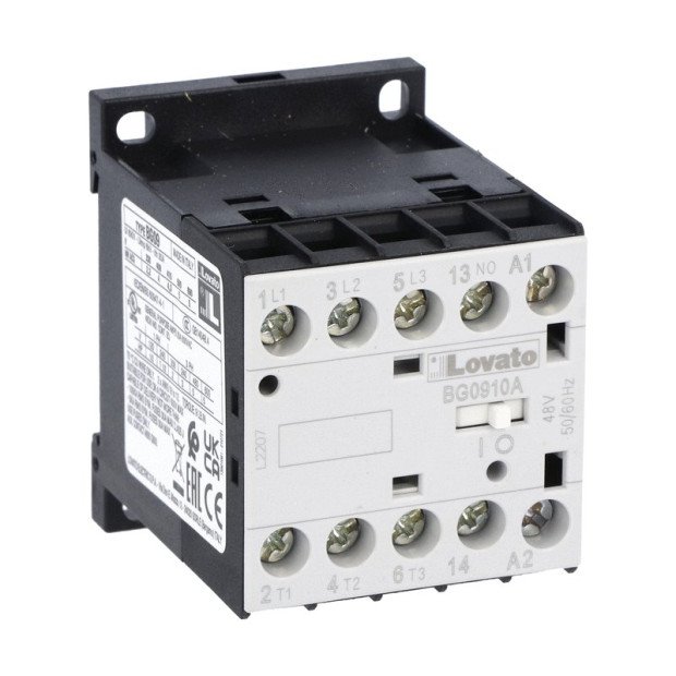 Контактор Lovato BG0910A230 9A 230V | Запчасти для кофемашин Магнитный пускатель CA4-9 220В