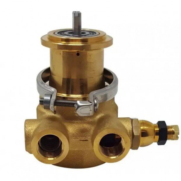 Хомутовая ротационная помпа Fluid-o-tech PA204 (200 л/ч) для профессиональной кофемашины.