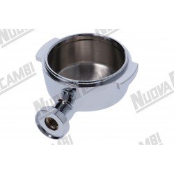 Корпус портафильтра "NR" - соединение ручки M12 - соединение носика 3/8 - для SACOME CONTI Корпус портафильтра "NR" - соединение ручки M12 - соединение носика 3/8 - для SACOME CONTI