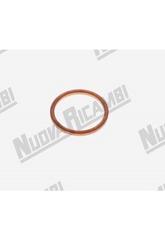 Медная прокладка для крана воды/пара - Ø 21,2x18x1,5мм - для SACOME CONTI