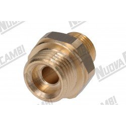 Задний фитинг 3/8НР-1/2НР для крана воды/пара - для SACOME CONTI Задний фитинг 3/8НР-1/2НР для крана воды/пара - для SACOME CONTI