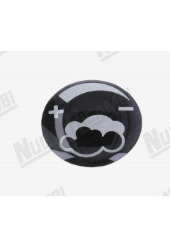 Наклейка з шовкографією "STEAM" для ручки крана - для GAGGIA DECO-D90-E90-XD-XE/ SAECO AROMA