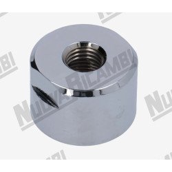 Втулка (гайка) крана пара/воды хромированная 3/8" для кофемашины Brasilia