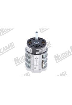 Головний перемикач 0-1-2 "BREMAS CS0179780V" 20A - 690В - штифт 5x5мм для BRASILIA/ FIAMMA RST/ CIME