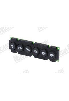 Сенсорная панель "GICAR" 6 кнопок - 6 LED - 16 контактов - силиконовая мембрана - для FIAMMA RST (9.9.14.04G)