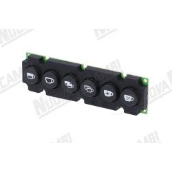 Сенсорна панель "GICAR" 6 кнопок - 6 LED - 16 контактів - силіконова мембрана - для FIAMMA RST (9.9.14.04G) Сенсорна панель "GICAR" 6 кнопок - 6 LED - 16 контактів - силіконова мембрана - для FIAMMA RST (9.9.14.04G)
