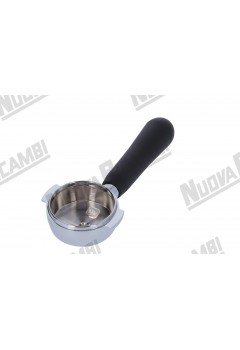 Портафильтр "NR" с ручкой MEGOL "NR" M12 - соединение носика 3/8 - пружина фиксации фильтра - для BRUGNETTI/ BFC/ ECM/ EXPOBAR/ RST/ SANREMO/ SV ITALIA/ VIBIEMME/ WEGA