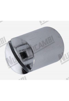 Хромована заглушка головки важільної групи типу E61 - M6 - Ø 15x21,5мм