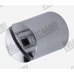 Хромована заглушка головки важільної групи типу E61 - M6 - Ø 15x21,5мм