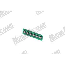 Сенсорна плата 6 кнопок SED - 6 LED - 16 контактів для SANREMO MILANO LX Сенсорна плата 6 кнопок SED - 6 LED - 16 контактів для SANREMO MILANO LX