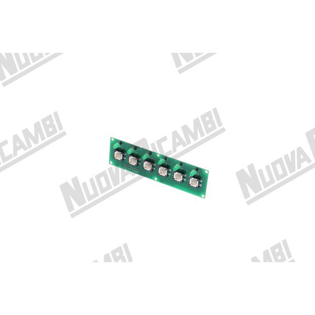 Сенсорна плата 6 кнопок SED - 6 LED - 16 контактів для SANREMO MILANO LX Сенсорна плата 6 кнопок SED - 6 LED - 16 контактів для SANREMO MILANO LX-502110