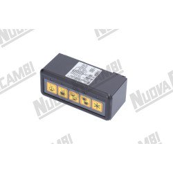 Сенсорна панель з платою дозування "GICAR" 1d5e BFC DIADEMA V220, 5 кнопок - 5 LED (9.5.28.40G00) Сенсорна панель з платою дозування "GICAR" 1d5e BFC DIADEMA V220, 5 кнопок - 5 LED (9.5.28.40G00)
