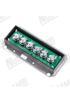 Сенсорна панель "GICAR" 6 кнопок - 6 LED оригінал BFC MONZA/IMOLA/MARRING/DE LUX, 16 контактів (9.9.08.49G)