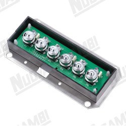 Сенсорна панель "GICAR" 6 кнопок - 6 LED оригінал BFC MONZA/IMOLA/MARRING/DE LUX, 16 контактів (9.9.08.49G)