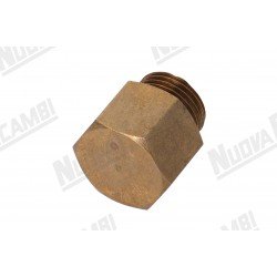 Латунная заглушка жиклера головки группы - G 1/2 - выс. 30мм - шестигранник 26мм - для EXPOBAR DIAMANT/ G10/ MARKUS/ ELEN Латунная заглушка жиклера головки группы - G 1/2 - выс. 30мм - шестигранник 26мм - для EXPOBAR DIAMANT/ G10/ MARKUS/ ELEN