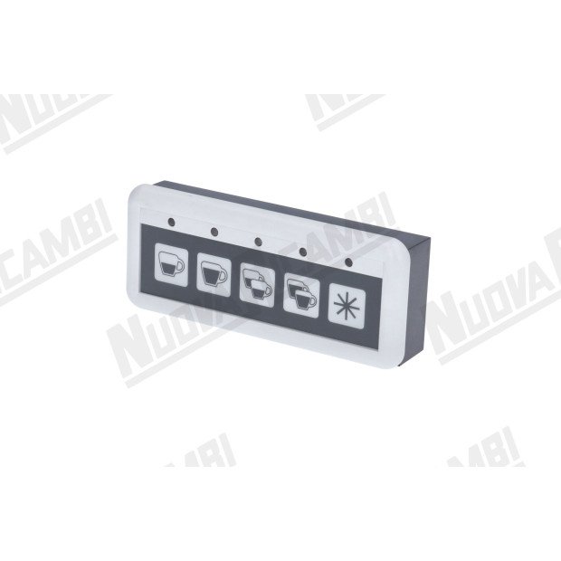 Сенсорная панель GICAR 5 кнопок для EXPOBAR, 16 контактов + 6 контактов (9.9.09.51G)-507024