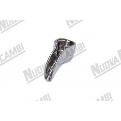 Носик портафильтра из нержавеющей стали - 1 чашка - G 3/8ВР - открытый и короткий Носик портафильтра из нержавеющей стали - 1 чашка - G 3/8ВР - открытый и короткий