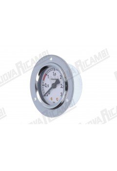 Манометр бойлера для кавомашини Faema E61, 0-3 бар, з'єднання 1/8"M пласке, рамка Ø 71мм, корпус Ø 52мм (Артикул: 522990)