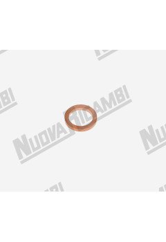 Медная прокладка G 1/4" шестигранная - Ø 11,3x8,3x1,5мм
