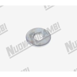 Оцинкована плоска шайба ручки крана води/пари - Ø 18x6,5x1,5мм Оцинкована плоска шайба ручки крана води/пари - Ø 18x6,5x1,5мм
