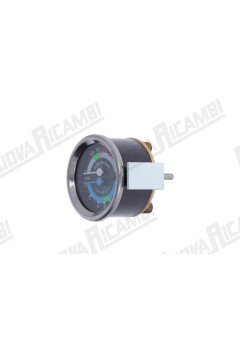 Манометр подвійний для кавомашини ECM, 0-3/15 бар, з'єднання 1/8"M пласке, рамка Ø 65мм, корпус Ø 60мм (Артикул: 560076)