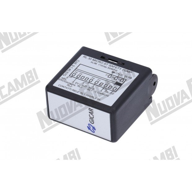 Регулятор уровня "GICAR RL30 MICRO ST" - 115В - 50/60Гц - 9 контактов FASTON - для ECM GIOTTO 1 группа (9.1.40.57G) Регулятор уровня GICAR RL30 MICRO ST - 115В - 50/60Гц - 9 контактов FASTON - для ECM GIOTTO 1 группа (9.1.40.57G)-560081