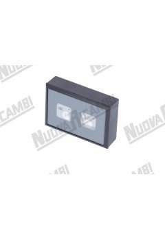 Сенсорна панель 2 кнопки, 2 LED для ECM RAFFAELLO