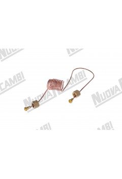 Капиллярная трубка 1 / 8f - 1 / 8f - медная с гайками 100см