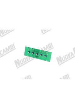 Плата сенсорной панели 5 кнопок - 4 LED - 8 контактов для CIMBALI M39GT/ M32 DOSATRON (931061018)