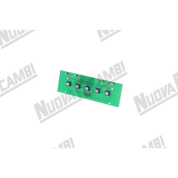 Плата сенсорной панели 5 кнопок - 4 LED - 8 контактов для CIMBALI M39GT/ M32 DOSATRON (931061018) Плата сенсорной панели 5 кнопок - 4 LED - 8 контактов для CIMBALI M39GT/ M32 DOSATRON (931061018)-591546