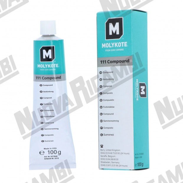 Смазка MOLYKOTE 111 COMPOUND тюбик 100гр NSF-591659
