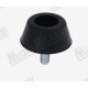 Резиновая ножка Ø 25/20x12мм - штифт M5x12мм - для HEYCAFE H600/ H700-601007
