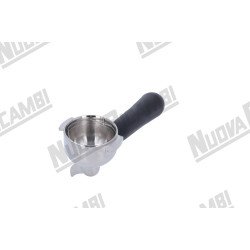 Портафільтр з нержавіючої сталі на 1 шлях з ручкою "NR" M12 - з'єднання носика 3/8, Ø 53 мм - для ASTORIA-CMA-P4Y Портафільтр з нержавіючої сталі на 1 шлях з ручкою "NR" M12 - з'єднання носика 3/8, Ø 53 мм - для ASTORIA-CMA-P4Y