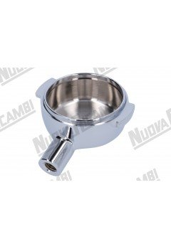 Корпус портафильтра "NR" - угловой 15° - соединение ручки M12 - соединение носика 3/8 - для FAEMA/ CASADIO