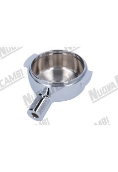 Корпус портафильтра "NR" - угловой 15° - соединение ручки M10 - соединение носика M16 - для FAEMA