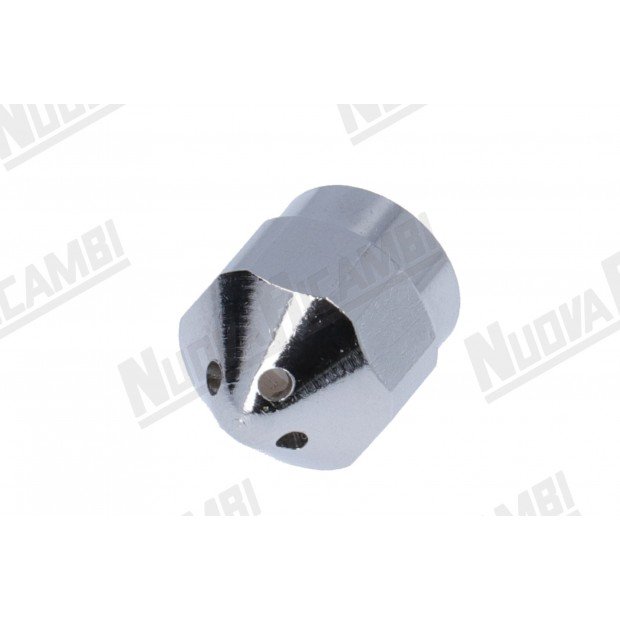 Наконечник на стимер кофемашины 1/8F - Ø 12x16мм - 4 отв. Ø 1,6мм