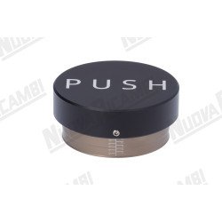 Чорний ручний ергономічний регульований темпер PRECISION "PUSH" - плоска база з нержавіючої сталі Ø 58мм Чорний ручний ергономічний регульований темпер PRECISION "PUSH" - плоска база з нержавіючої сталі Ø 58мм