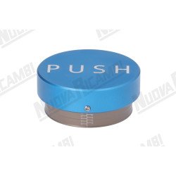 Ручний регульований ергономічний кавовий темпер - PRECISION "PUSH" DI PRECISIONE - BLE - плоска база з нержавіючої сталі Ø 58мм