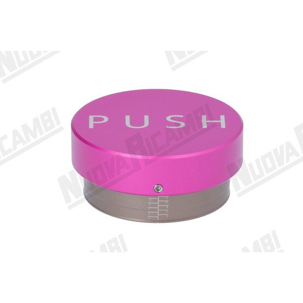 Ручной регулируемый эргономичный кофейный темпер - PRECISION "PUSH" - розовый - плоская база из нержавеющей стали Ø 58мм Ручной регулируемый эргономичный кофейный темпер - PRECISION PUSH - розовый - плоская база из нержавеющей стали Ø 58мм-615799