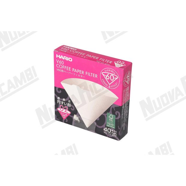 Паперовий фільтр білий для крапельниці 02 (40шт)-615805